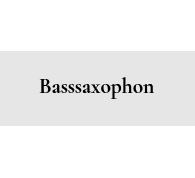 Basssaxophon