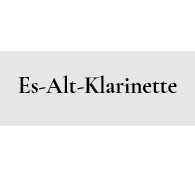 Es-Alt-Klarinette