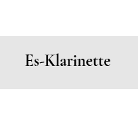 Es-Klarinette