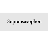 Sopransaxophon