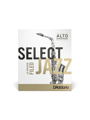D'Addario Select Jazz Altsaxophon filed