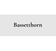 Bassetthorn